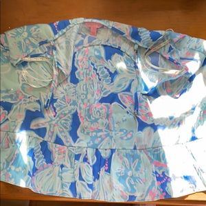Lilly Pulitzer Peplum Top